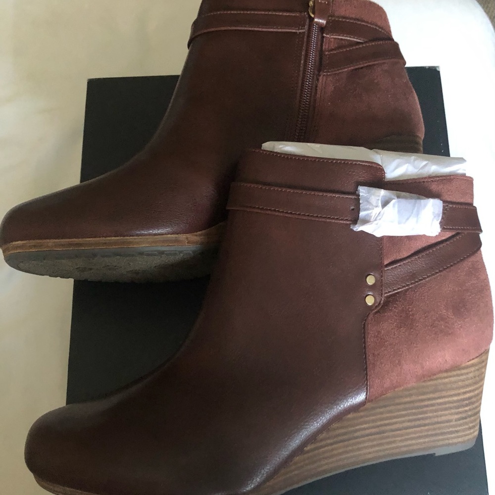 Dr. Schools Wedge Booties